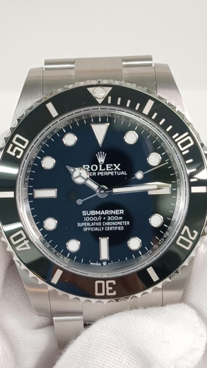 Rolex 124060 stock 78617 Front from vendor video