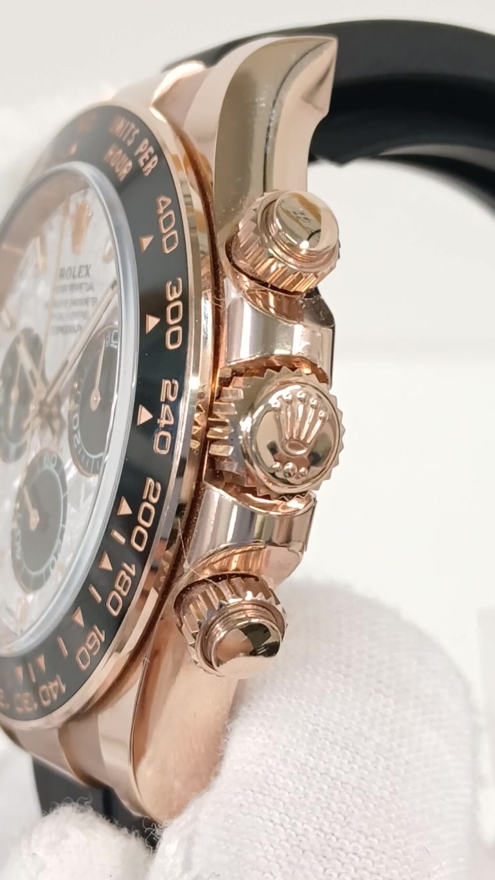 Rolex 126515LN stock 78680 Crown side from vendor video