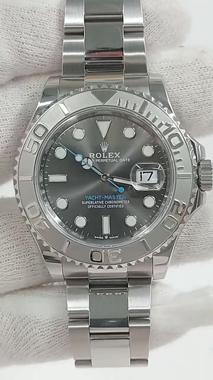 Rolex Yacht-Master Ref 126622 stock 78821 Front from vendor video