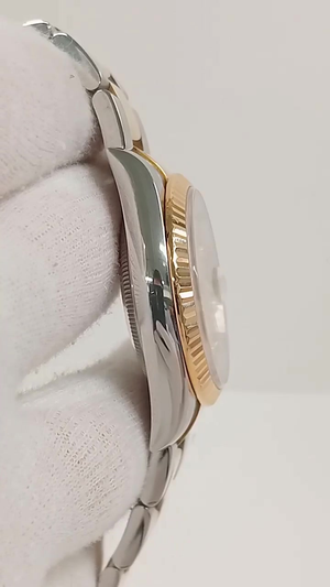 Rolex Datejust stock 79141 Case side from vendor video