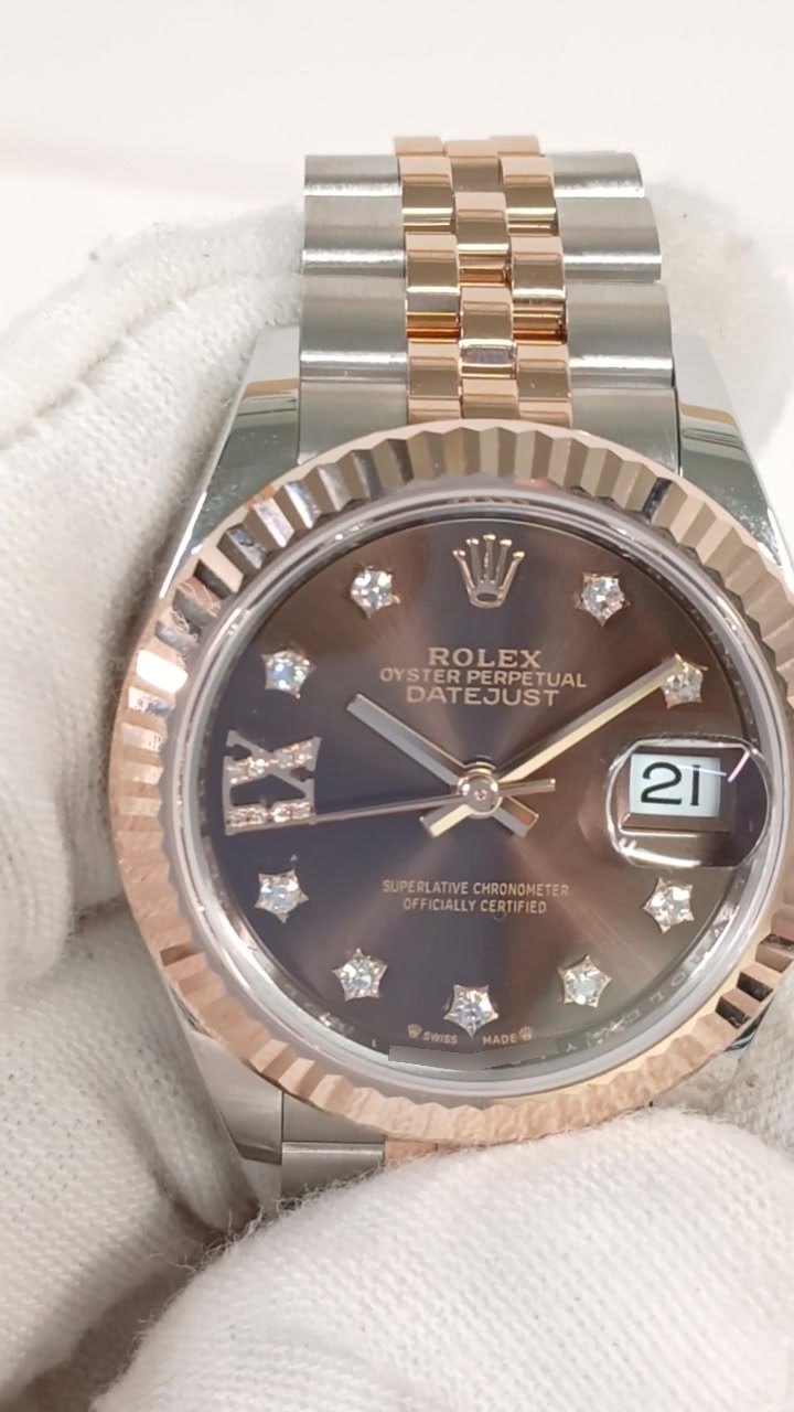 Rolex 279171 stock 80110 Front from vendor video