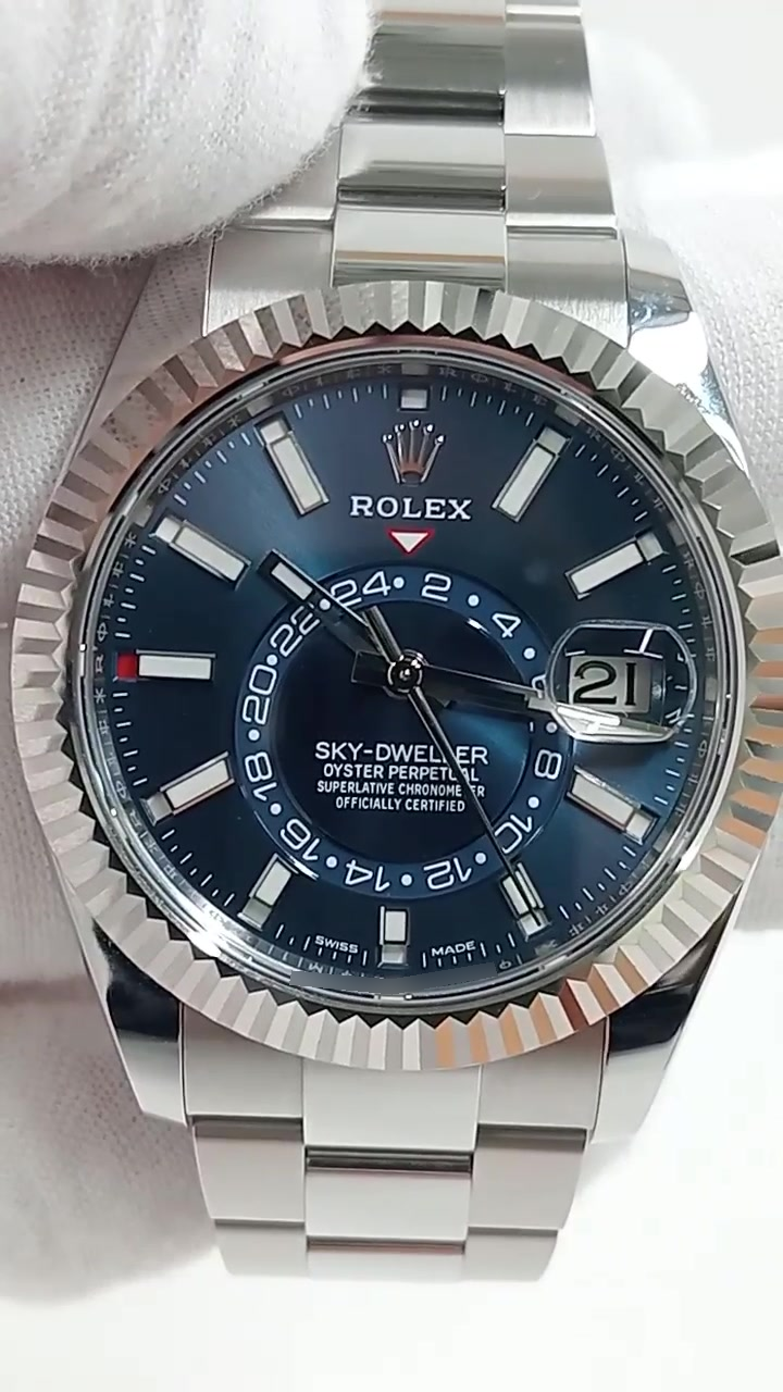 Rolex 326934 stock 80754 Front from vendor video