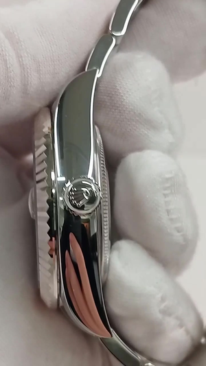 Rolex 326934 stock 80754 Crown side from vendor video