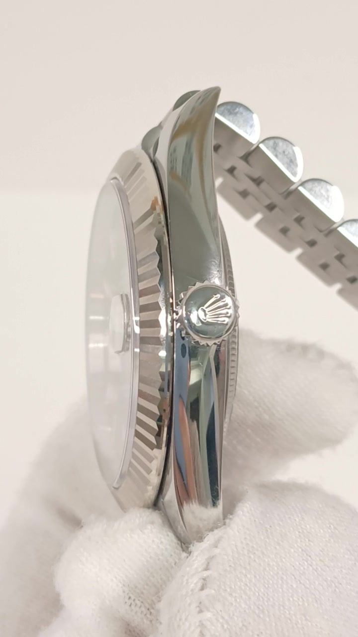 Rolex 126334 stock 80801 Crown side from vendor video