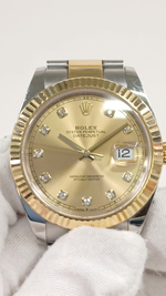 Rolex Datejust stock 80814 Front from vendor video