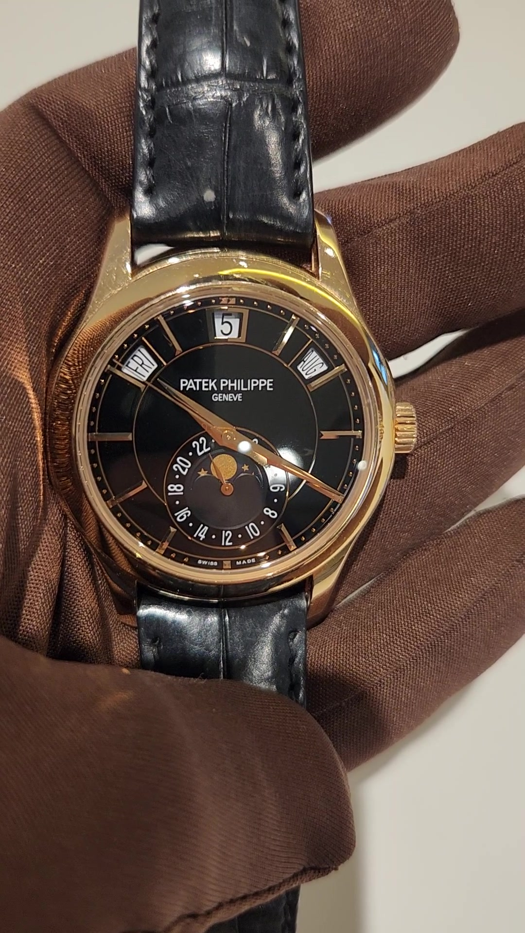 Patek Philippe Annual Calendar stock 81146 — Front from vendor video