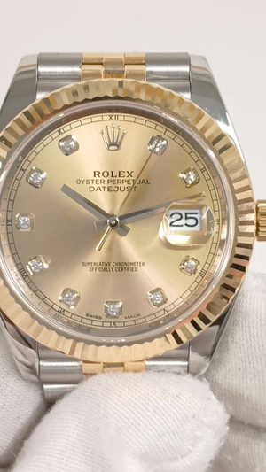 Rolex 126333G stock 81580 Front from vendor video
