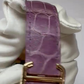Cartier Ballon Bleu stock 82319 — Buckle and strap from vendor video