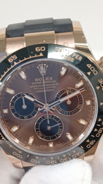 Rolex 116515LN stock 82583 Front from vendor video