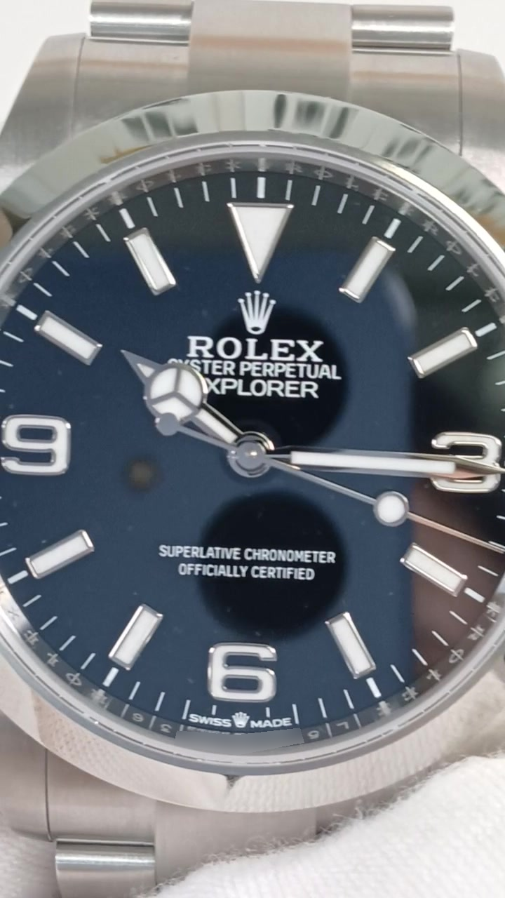Rolex 224270 stock 82821 Front from vendor video