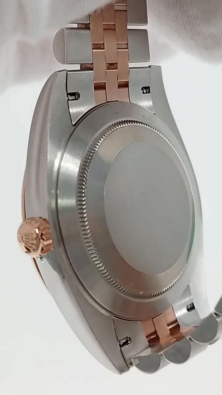 Rolex Datejust stock 84900 Caseback from vendor video