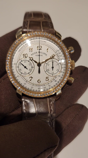 Patek Philippe Complications stock 85200 — Front from vendor video