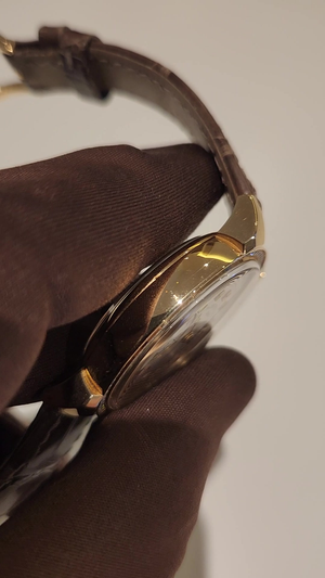 Patek Philippe Complications stock 85200 — Case side from vendor video