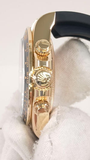 Rolex 126518LN stock 86136 Crown side from vendor video