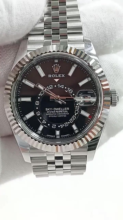 Rolex 336934 stock 86166 Front from vendor video