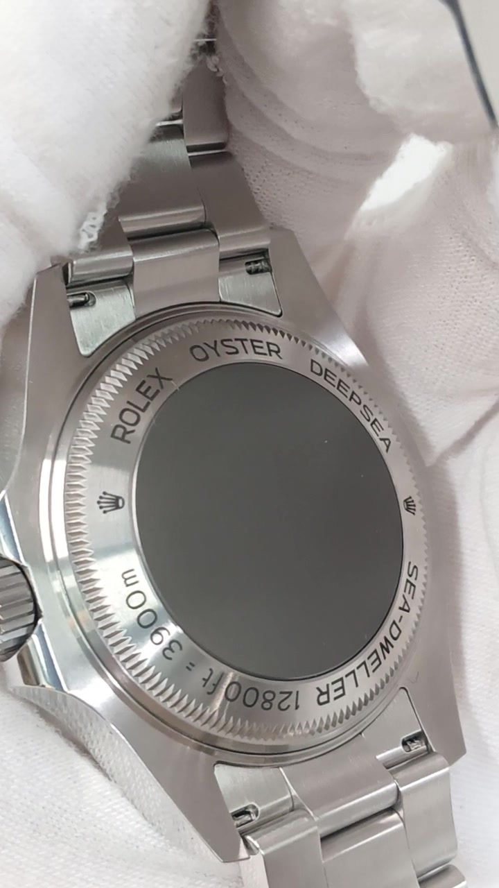 Rolex Deepsea Ref 126660 stock 88269 Caseback from vendor video
