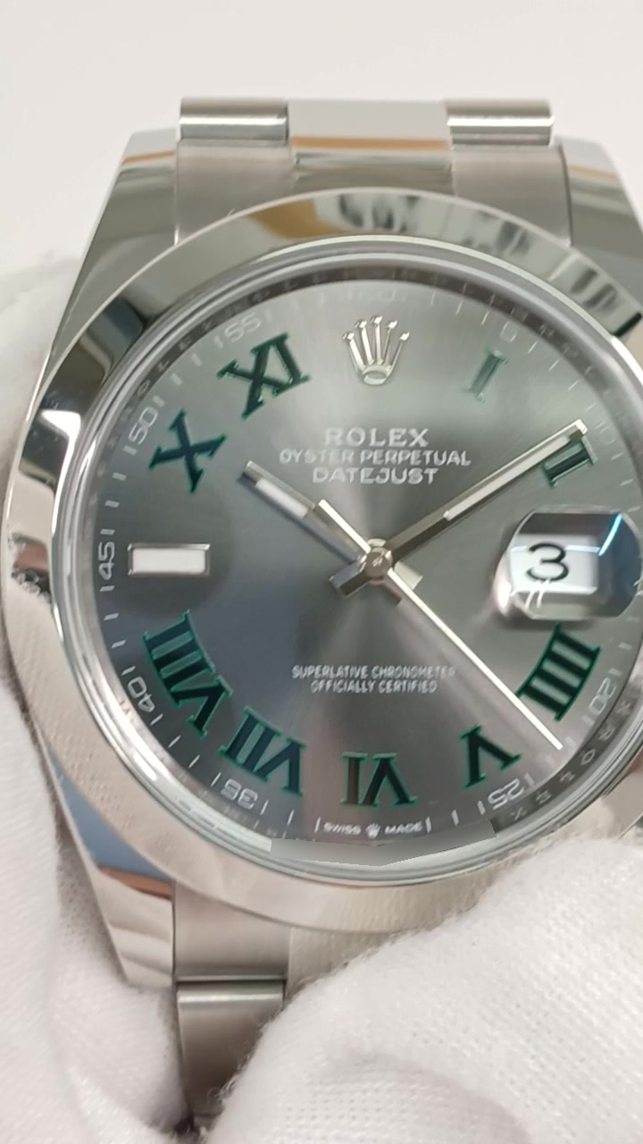 Rolex 126300 stock 88774 Front from vendor video