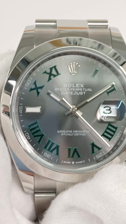 Rolex 126300 stock 88774 Front from vendor video