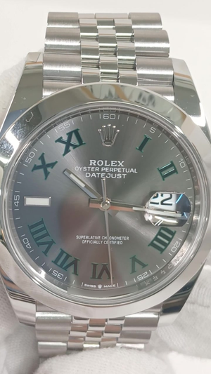Rolex 126300 stock 88845 Front from vendor video