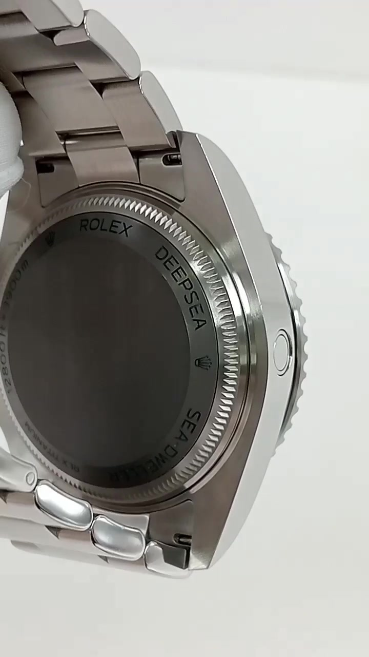 Rolex Deepsea Ref 136660 stock 89034 Caseback from vendor video