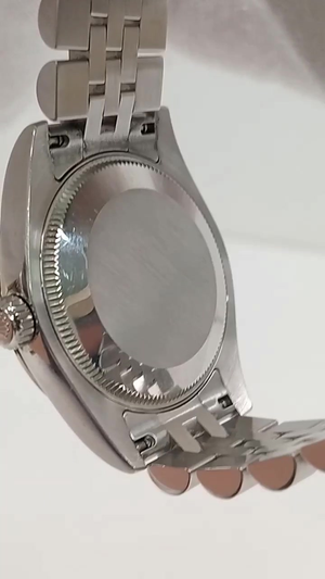 Rolex Datejust Ref. 178274G stock 90201 Caseback from vendor video