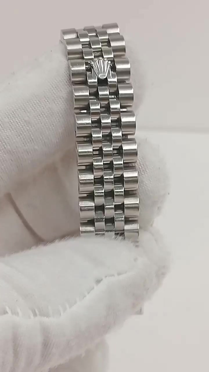 Rolex Datejust Ref. 178274G stock 90201 Clasp and bracelet from vendor video