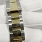 Rolex Daytona stock 90628 — Clasp and bracelet from vendor video