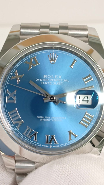 Rolex 126300 stock 90731 Front from vendor video