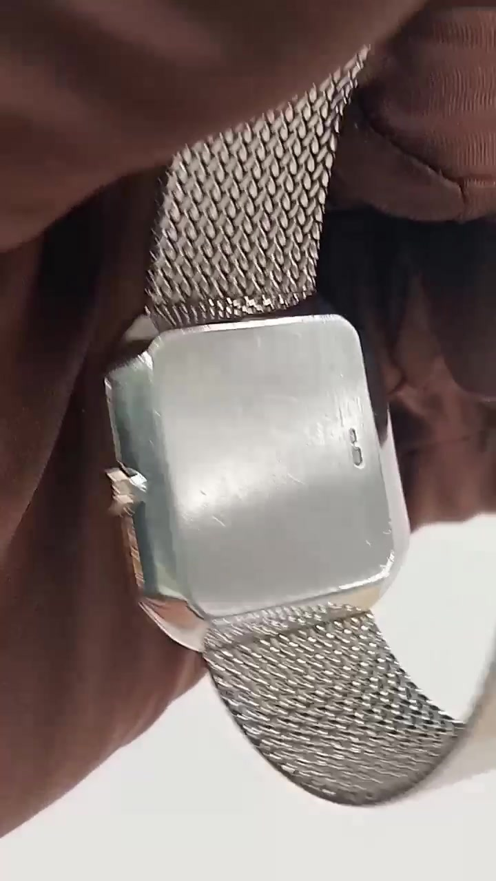 Patek Philippe Octagon stock 90811 — Caseback from vendor video