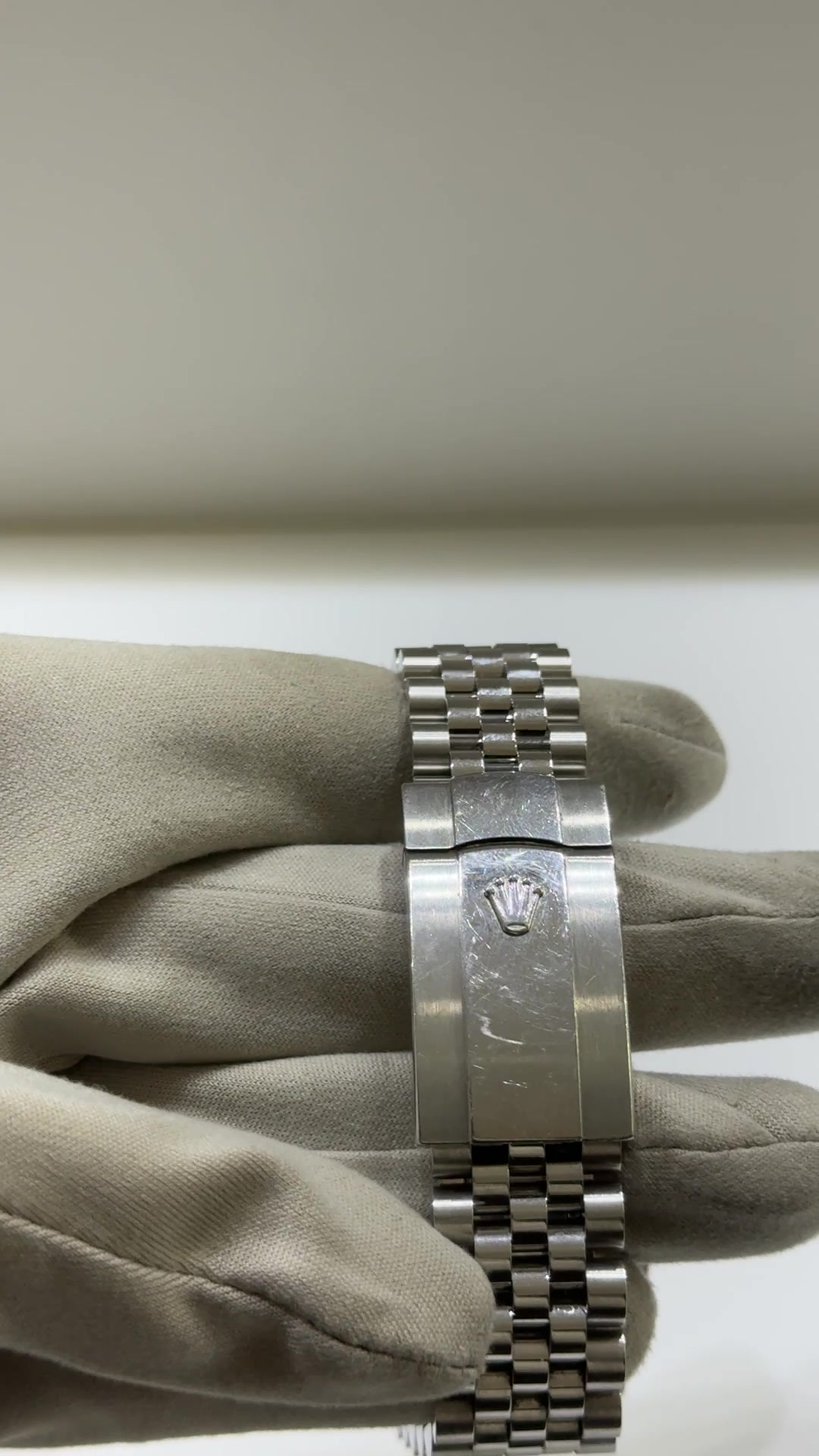 Rolex stock 91609 Clasp and bracelet from vendor video