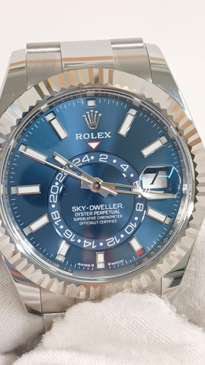 Rolex 336934 stock 91709 Front from vendor video