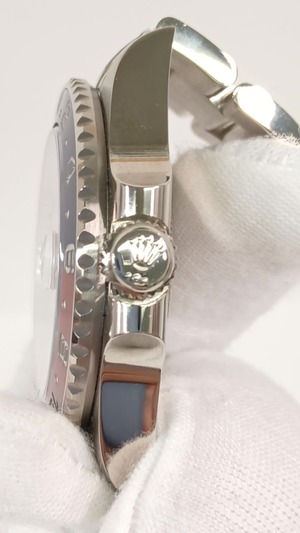 Rolex 126719BLRO stock 92211 Crown side from vendor video