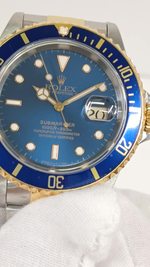Rolex 16613 stock 92562 Front from vendor video