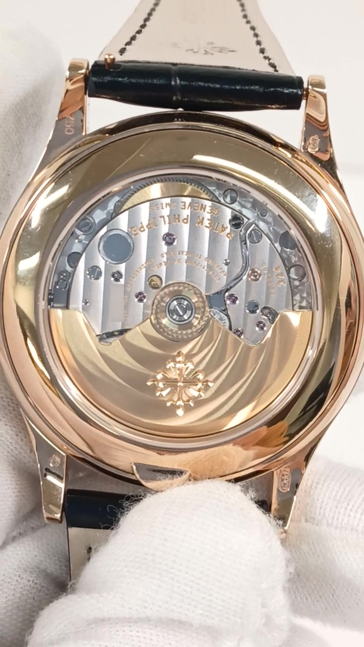Patek Philippe stock 93389 Caseback from vendor video
