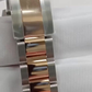 Rolex Datejust stock 94640 Clasp and bracelet from vendor video
