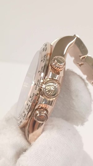 Rolex 126505 stock 94818 Crown side from vendor video