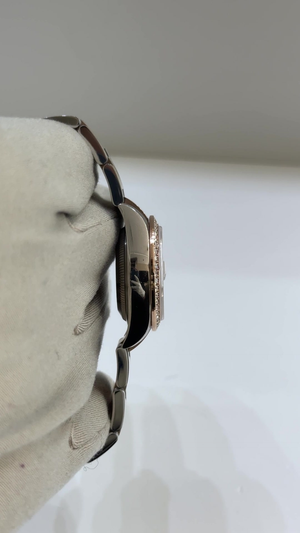 Rolex stock 95069 Case side from vendor video