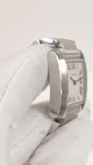 Cartier Tank stock 95775 — Side from vendor video
