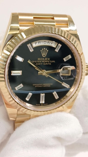 Rolex 228238A stock 95857 Front from vendor video