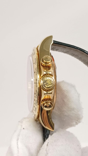 Rolex 16518 stock 96444 Crown side from vendor video