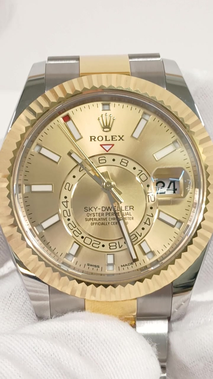 Rolex 326933 stock 96780 Front from vendor video
