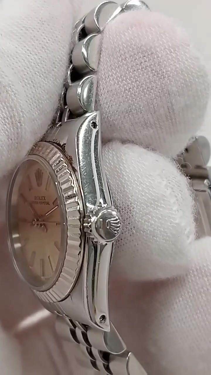 Rolex Oyster Perpetual stock 97201 Crown from vendor video