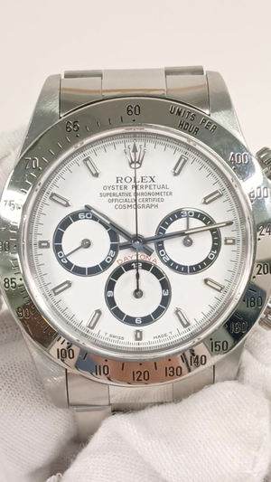 Rolex 16520 stock 97383 Front from vendor video