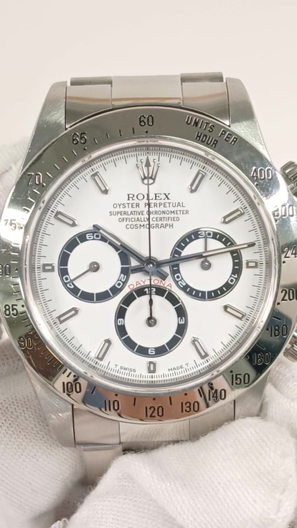 Rolex 16520 stock 97383 Front from vendor video