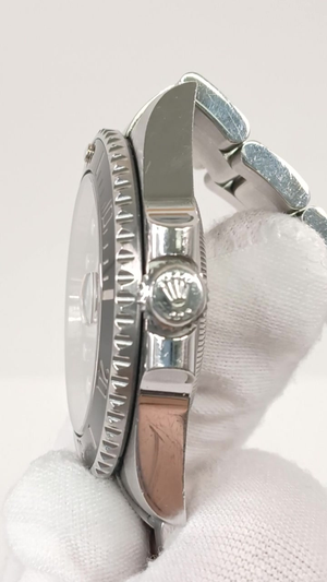 Rolex 116610LN stock 97868 Crown side from vendor video