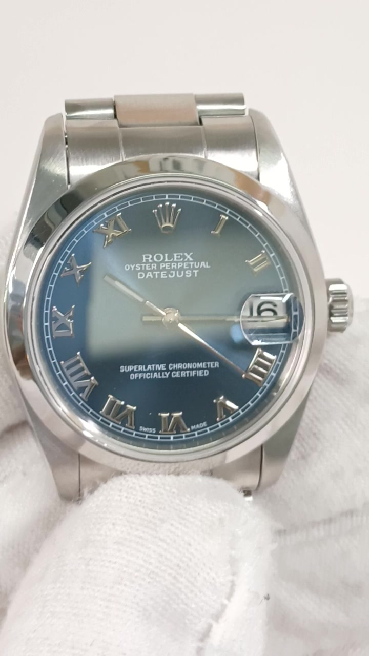 Rolex Datejust stock 99176 Front from vendor video