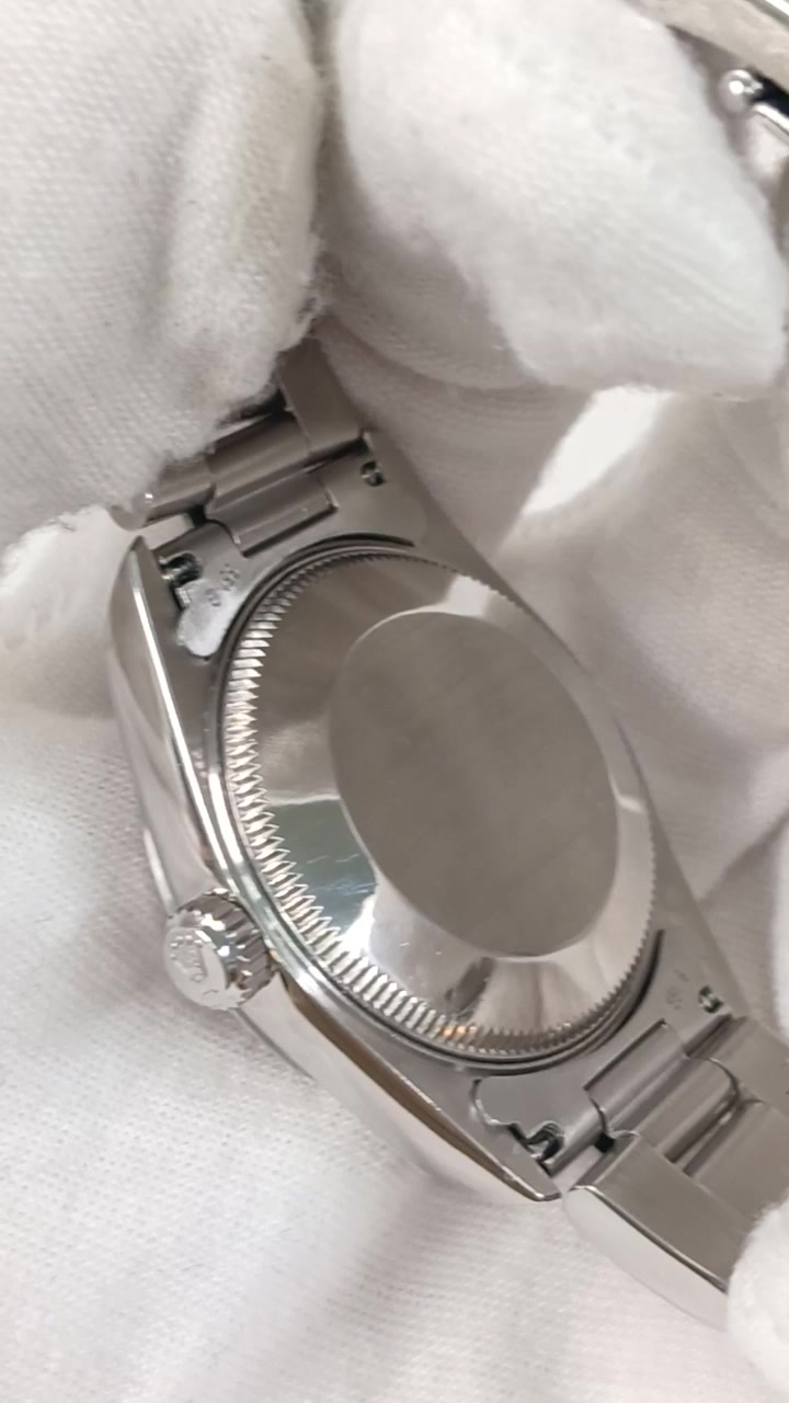 Rolex Datejust stock 99176 Caseback from vendor video