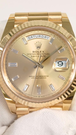 Rolex 228238A stock 99206 Front from vendor video