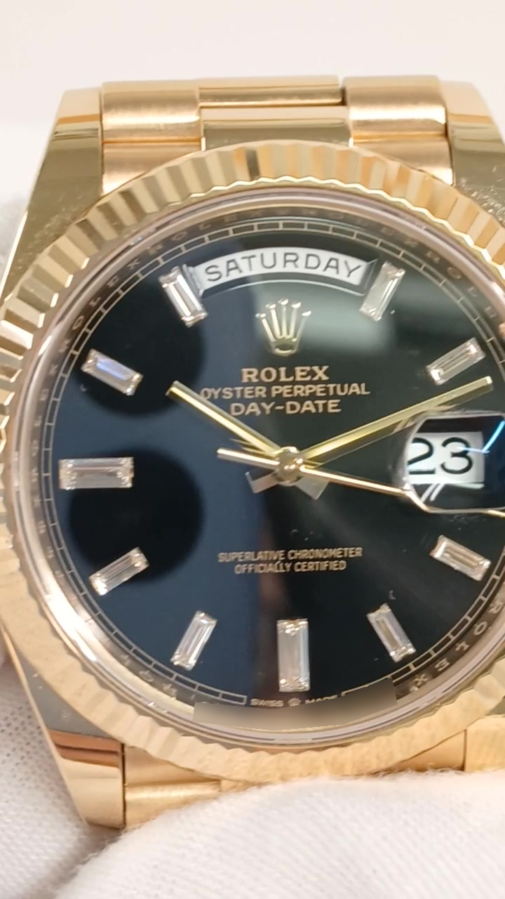 Rolex 228238A stock 99788 Front from vendor video
