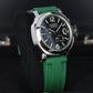 Officine Panerai Luminor Power Reserve PAM00090, Black Dial, Limited Edition to 3000 Pieces - Stainless Steel on Strap
